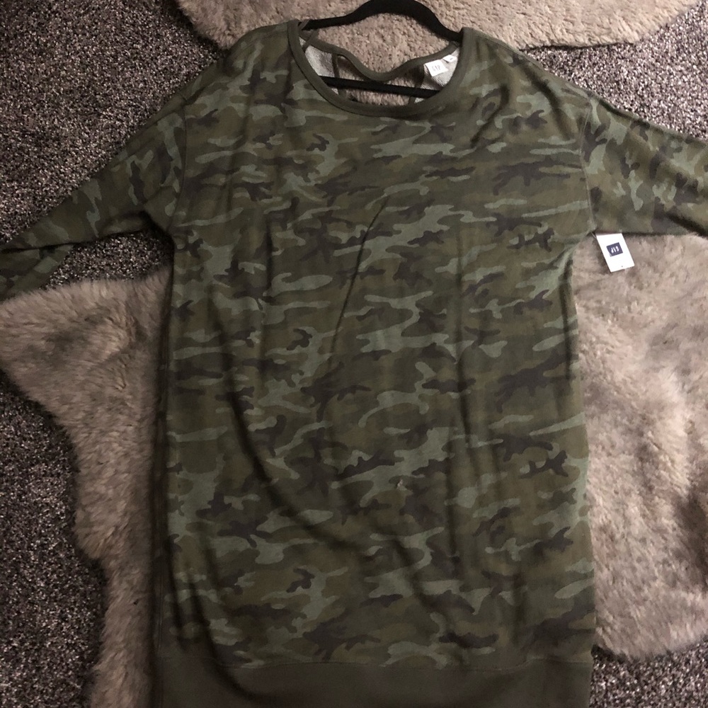 Comfy casual sweatshirt dress